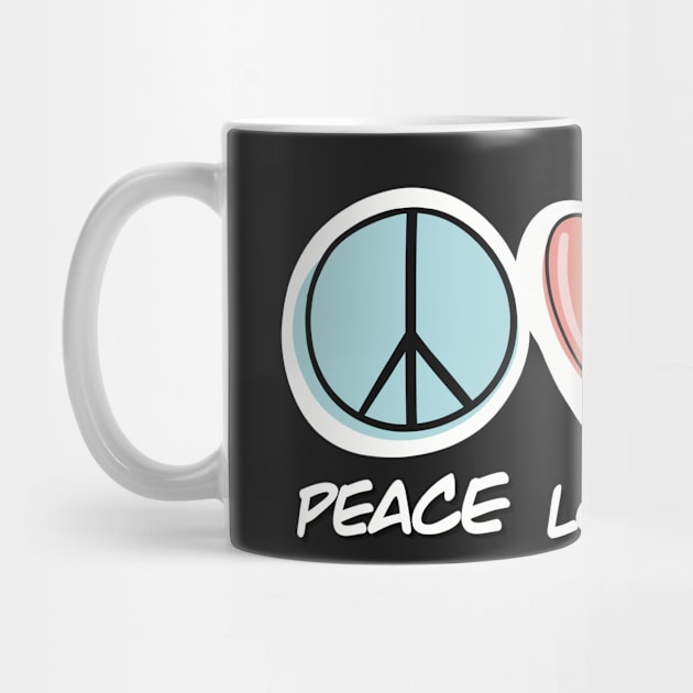 Peace Love Twirl symbol design by SubtleSplit